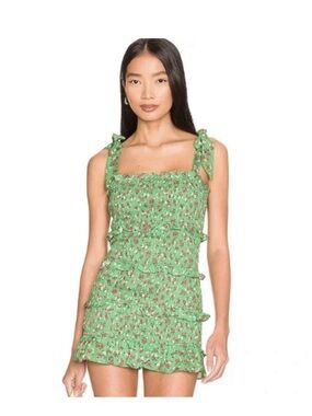 More to Come Despina shoulder tie dress